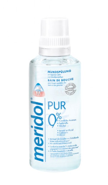 Meridol Pure 0% Bain de Bouche 400ml